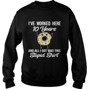 Employee Appreciation Gift For 10 Year Work Anniversary Shirt